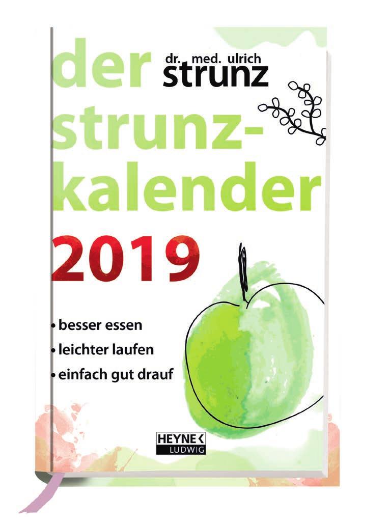 Ulrich Strunz Der Strunz-Kalender 2019 besser essen leichter