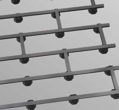Terrassenlager-CLIP Terrassenlager-CLIP für den Ausgleich von 30-220 mm NEUHEIT: