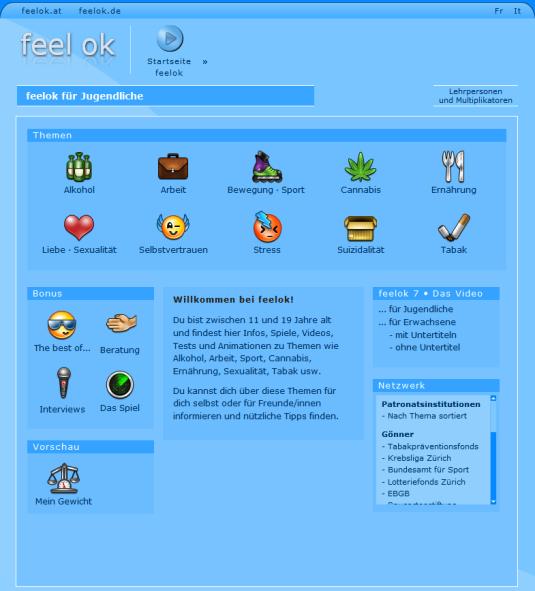 1 feel-ok.ch Gesundheit - Wohlbefinden - Gesellschaft Zürich - 9.