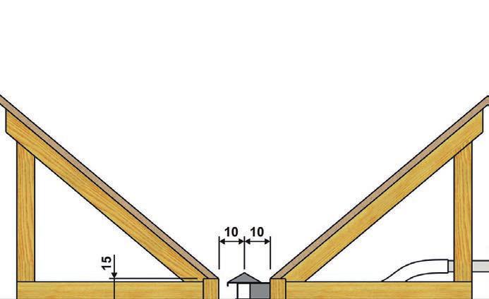 Montage Lagerraumgestaltung 3 Montagevariante: 4 Absaugsonden hintereinander L L/8 L/4 L/4 L/4 L/8 B 300 mm Die Aufteilung der Sonden im Lagerraum wie abgebildet ausführen Abstand von 300 mm zwischen