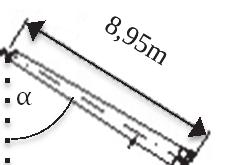 Diese Fläche wird bei der maximalen Geschwindigkeit des Karussells am größten. Dabei ist der Winkel α etwa 58 groß (vgl. Abbildung 2, rechts).