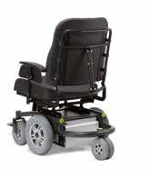 XXL-PRODUKTE 97 Luca XL Elektro-Rollstuhl ADVANCED Ergonomisches Sitzen und Positionieren belastbar bis 250 kg Iovativer Mittelradantrieb mit Doppeldämpfung Umfangreiches Zubehör und Optionsprogramm
