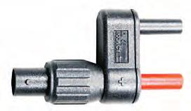 Versions with BNC male or female connector and rigid Ø 2 mm sockets or Ø 2 mm Multilam plugs with rigid insulating sleeve.