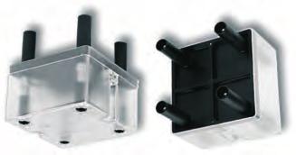 Ø 4 mm-stecksystem Schutzart IP2X Einfache Montage Ø 4 mm Adapters Component Holders Component holders for safe use in the laboratory and in education.