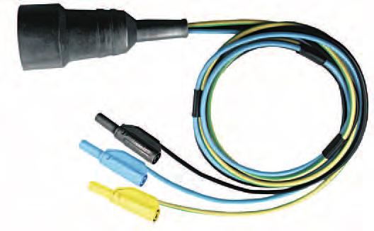 Ø 4 mm-netz-adapter Ø 4 mm Adapters for Mains Sockets Adaptateurs réseau Ø 4 mm XAKK-446 PVC 3x FLEXI-2V/HK 2,5-D Hoch flexible Adapterleitung.