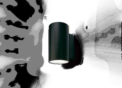 LETU w c 662 D Zylindrischer Leuchtenkörper aus Aluminium Oberfläche natur eloxiert oder schwarz eloxiert Abdeckung aus teilsatiniertem Sicherheitsglas Hocheffiziente LEDs mit hoher Farbwiedergabe