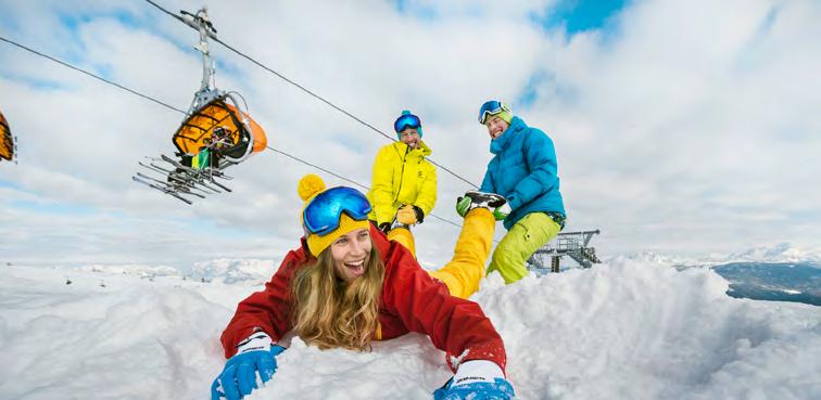 Young Guns Camp Du bist zwischen 10 und 16 Jahre alt und kannst bereits Skifahren?