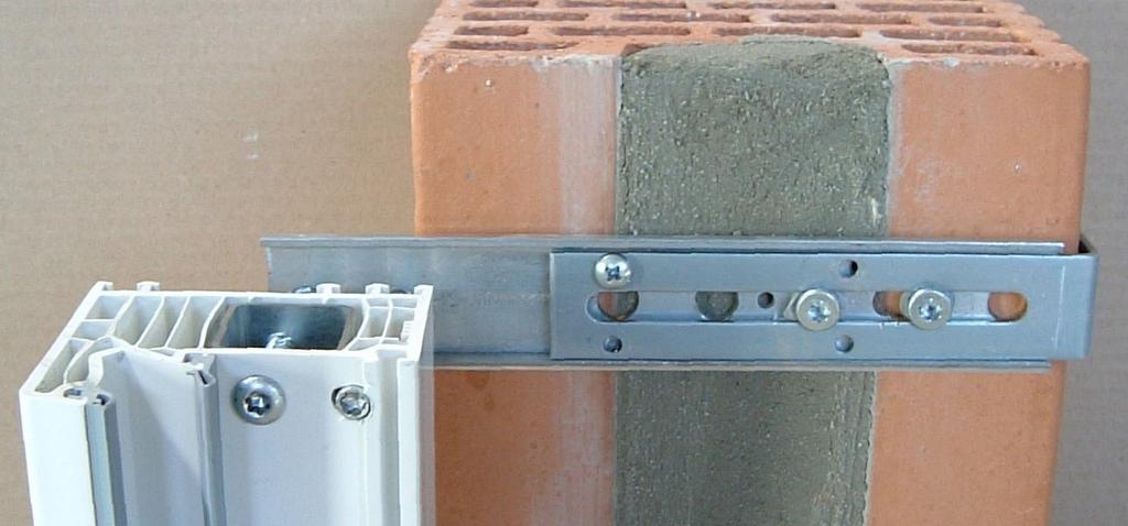 EL-Anker - U-Profil Winkelschiene durch die Stahlarmierung durch das PVC-Profil 17-000719-PR03 1x Winkelschiene