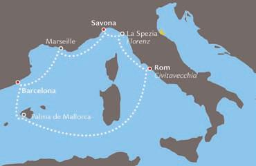 Von La Spezia aus entdecken Sie die Perlen Liguriens, wie etwa die berühmte Cinque Terre.