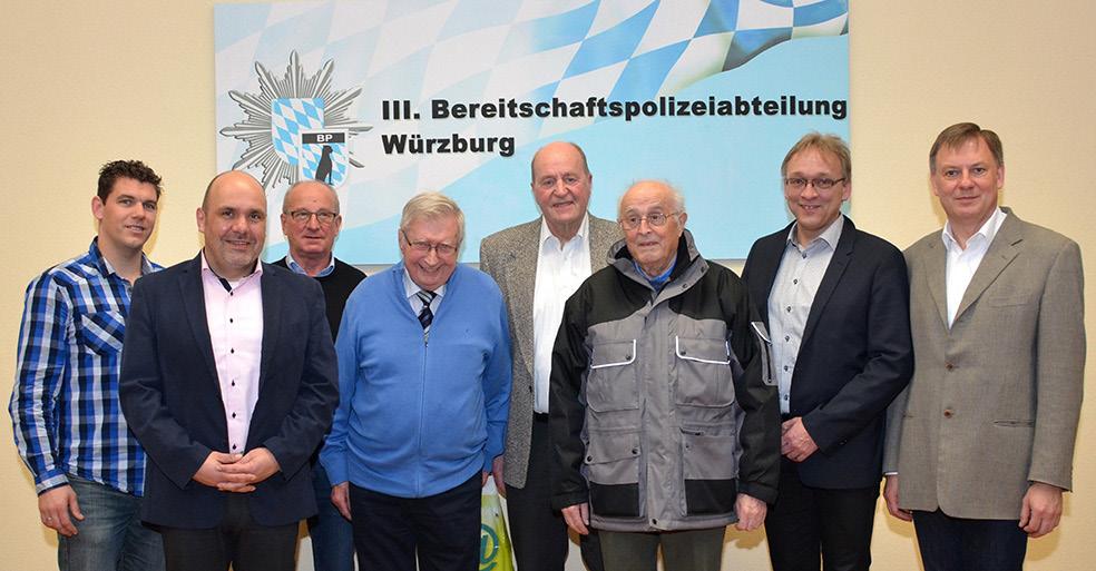 Mitgliederversammlung der KG Bepo Würzburg Anfang Februar fand bei der III. BPA Würzburg die Mitgliederversammlung der GdP KG Bereitschaftspolizei in 2017 statt.