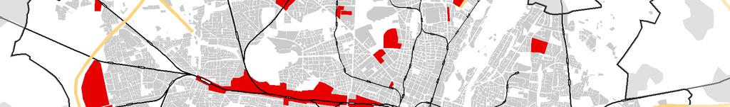 Stadtökonomie Karte 3: Große Wohnungsbauprojekte (mittelfristige Realisierung) 2.