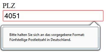 2.1.3 HTML Formulare Attribute zur Validierung von Eingabefelder required <input type="email" required /> pattern <input pattern="[0-9]{5}" name="plz" title="fünfstellige Postleitzahl in Deutschland.