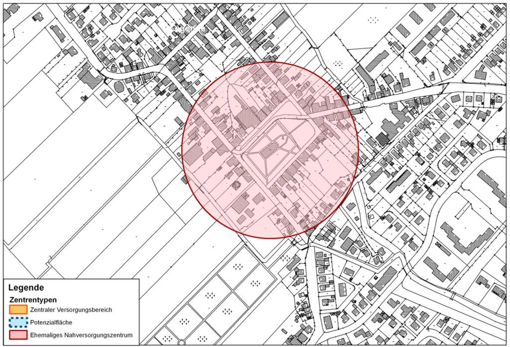 Abb. 57: Ehemaliger Nahversorgungsstandort Brunsbüttel Ort Kartengrundlage: Stadt
