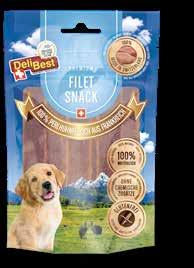 DeliBest Filet Snacks werden in der Schweiz produziert.