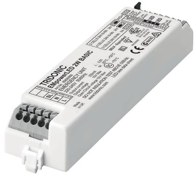 EM power EM power BASIC 1 2 W Kombinierte otlicht--driver 1 4 W Produktbeschreibung otlicht--driver für manuellen Test Für einzelbatterieversorgte otbeleuchtung SEV für Ausgangsspannung < 60 V DC ow