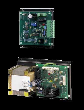 board is an analogue current regulator that ensures the current supplied to the electromagnetic powder or at the correct level.