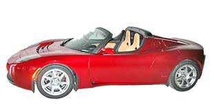 Fahren mit Strom ist hocheffizient Tesla Porsche Typ Roadster Sport 911
