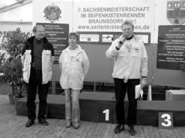 Gemeinsam mit Schirmherr Oberbürgermeister Dr. Hans-Christian Rickauer übergaben sie die zahlreichen wertvollen gläsernen Pokale an die Sieger.