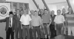 Zusammenkünfte der Feldgeschworenen im Küpser Rathaus, zu denen Bürgermeister Bernd Rebhan einlud.