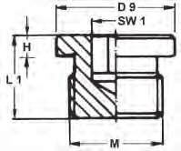 Schneidringverschraubung Cutting Ring Fitting Verschlußschrauben mit Innensechskant Locking screws with internal hexagon Tornillos de cierre con hexágono interior VSI-.