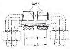 Dichtkegelverschraubung Tapered seal connection Racores cónicos Gerades Verbindungsstück mit Dichtkegel und O-Ring Straight couplings with taper and o-ring Racor de unión recto con junta cónica y