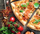 Wärmestrahler mit einem geringen Infrarotanteil eignen sich besonders für Pizza, Baguettes und Backwaren, da die geringen Infrarotanteile im Licht durch die geringe