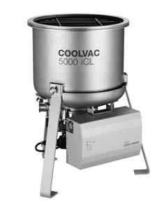 COOLVAC 5000 icl COOLVAC 10000 icl Vorteile für den Anwender - Kohlenwasserstofffreies Hochvakuum - Hohe Kapazität für Argon und Wasserstoff - Hoher Crossover-Wert - Einfache Bedienung - Problemlose
