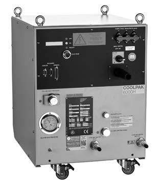 Kompressor-Einheiten für Kaltköpfe mechanischer Antrieb, Wasserkühlung COOLPAK 6000 HMD/6200 HMD Der COOLPAK 6000/6200 HMD findet Verwendung zum Einzel-Betrieb der Kaltköpfe mit mechanisch