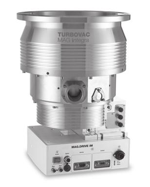 TURBOVAC Baureihe Die TURBOVAC-Pumpen sind Turbomolekular-Vakuumpumpen mit einer mechanischen Rotorlagerung, welche für den Druckbereich von 10-1 mbar bis 10-10 mbar ausgelegt sind.