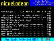 Preise Nickelodeon/Nicknight Der Sender für Kids AB 4.
