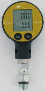 Digital-Manometer Digitalmanometer Durchmesser 63 mm mit Batterie.