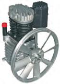 00 Kolbenkompressorblock mit Schwungrad Für Keilriemenantrieb, für Ersatzbedarf verlangen Sie Masse und Diagramme.