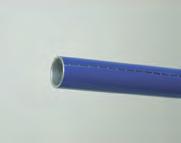 Material für Druckluftleitungen aus ALU Rohr aus ALU, blau lackiert, Betriebsdruck -0.99 bis 13 bar In Stangen à 4 m, Definition: EN AW 6060 T6, Ausdehnung: 0.