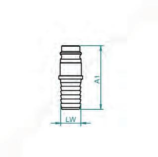 1:1 Artikel Für Schlauch innen A1 D2 VP1 37.554 LW 13 45 mm 17 mm 6.90 37.555 LW 16 45 mm 17 mm 7.