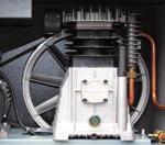 Stufen Reihen-Aggregat TÜV frei, da 90 Liter Kessel Anlaufentlastung über Condor Druckschaltersteuerung Mit großen, profilierten Hartgummirädern Der