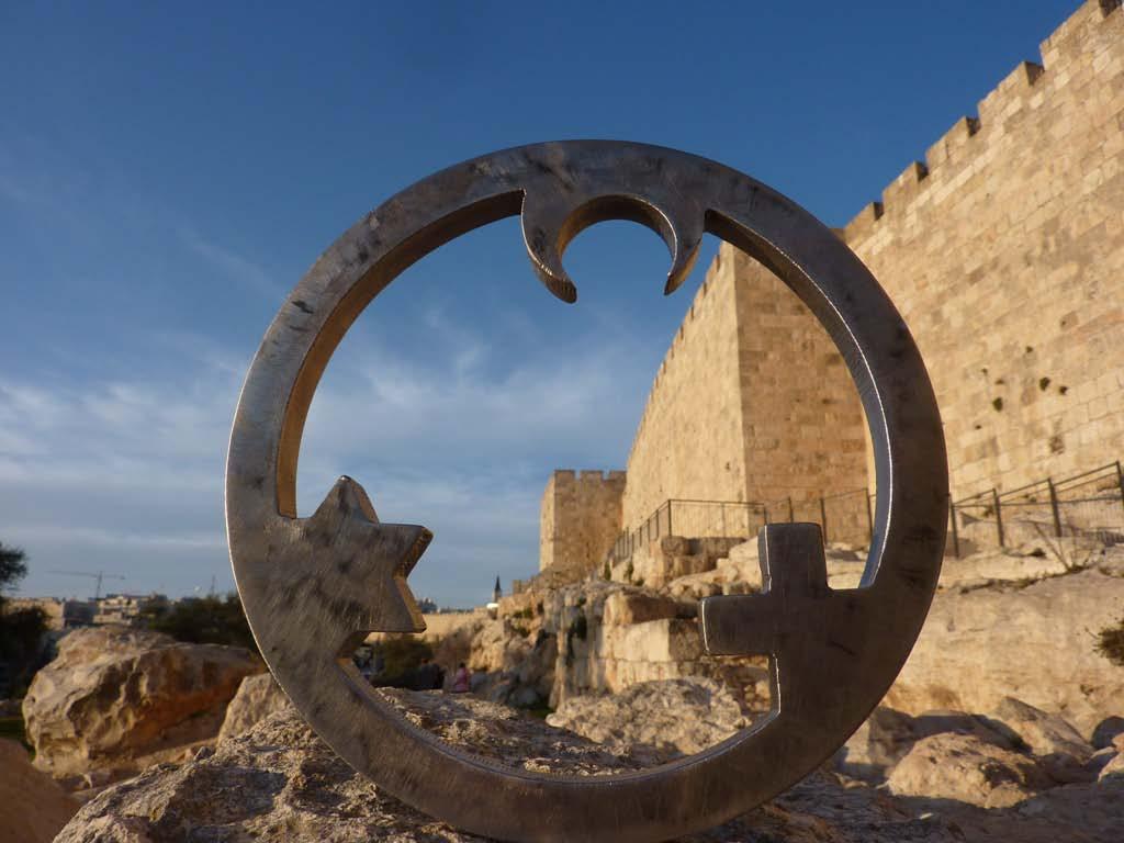 Die Aufstellung der EdK-Säule in Jerusalem bereiten wir seit 2011