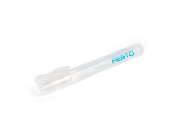 Festo-Logo Preis pro Stück (Netto): 1,59 Preis pro VPE (Netto): 7,95 Pokket Mouse mit Kabel (fes-0123) Pokket Mouse mit Verbindungskabel in der Farbe weiß verpackt in schwarzer Geschenkverpackung.
