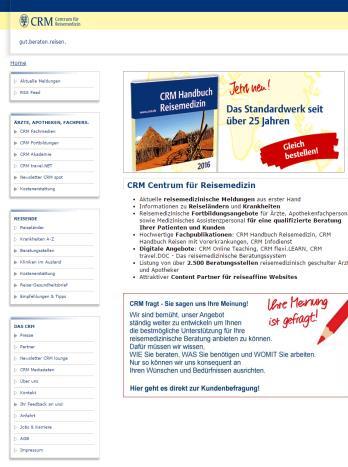 www.crm.de Mit dem Themenspezial auf www.crm.de haben Sie eine weitere Möglichkeit für die Präsentation Ihrer Produkte.