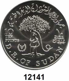 15,- 12160 KM 31 5 Shillings 1947... vz-prfr 32,- Sudan 12140 KM 38 25 Ghirsh 1968 Postreiter auf Dromedar.