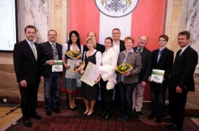 Preisverleihung ÖKL-Baupreis 2012 4 Preisträger und 12 Nominierte erhielten Auszeichnung für beste Maststallbauten in Österreich! Am 30.