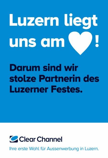 Clear Channel & Luzern Am Puls des lokalen Geschehens Click to edit Master text styles