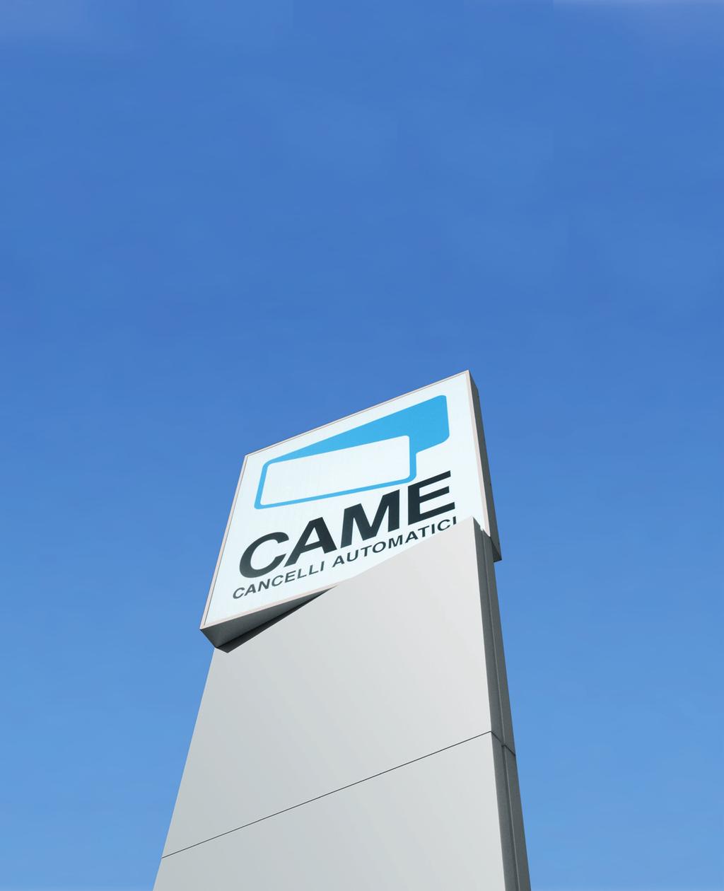 Eine ganz andere Welt Heute ist die CAME Gruppe weltweit mit 13 Filialen und mehr als 350 Alleinvertretungen auf dem Markt automatischer Antriebe präsent.