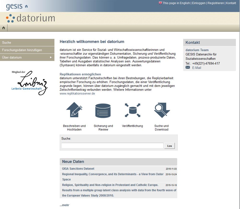 DATORIUM Open Access