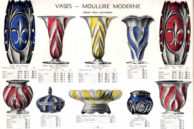 Nuances Mode, Rosaline, Fumé, Bleu Azur MB Markhbeinn 1933, Tafel 14,