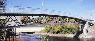 Brücken aus UHPC und Spanngliedern Sherbrooke