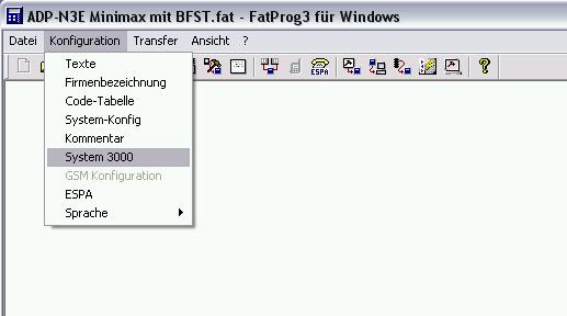 I F A M Anschaltungen an Minimax FAT000 / FBF-seriell.