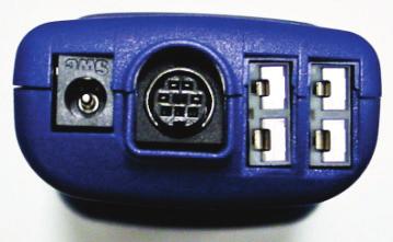 ist. Ist der DIP- Schalter auf Alkali eingestellt und wird dann das AC-Netzteil angeschlossen, werden die Batterien umgangen, und das Messgerät wird mit dem AC-Netzteil betrieben.
