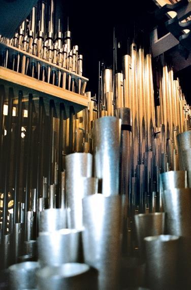 An weiteren Spielregistern wurden in die neue Orgel