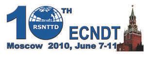 Neues von Ihrem Partner für ZfP 7. - 11. Juni 2010 ECNDT 2010 European Conference on Non-Destructive Testing Expocentre Moskau (Russland) Fachvorträge: 1.