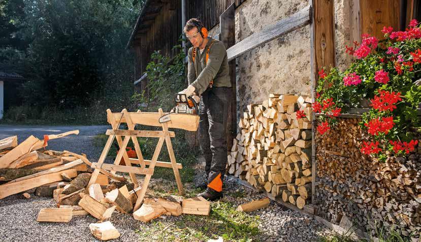 STIHL Sägeketten können Sie auch auf Motorsägen anderer Hersteller verwenden.